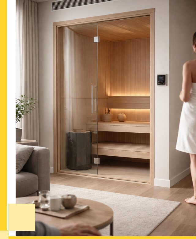 Сауна в квартире под ключ в Кисловодске от 128328 р. ЭриданКсл