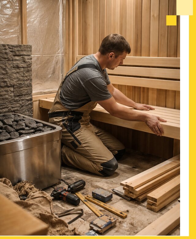 Сауны для дома под ключ с проектированием и монтажом в Кисловодске