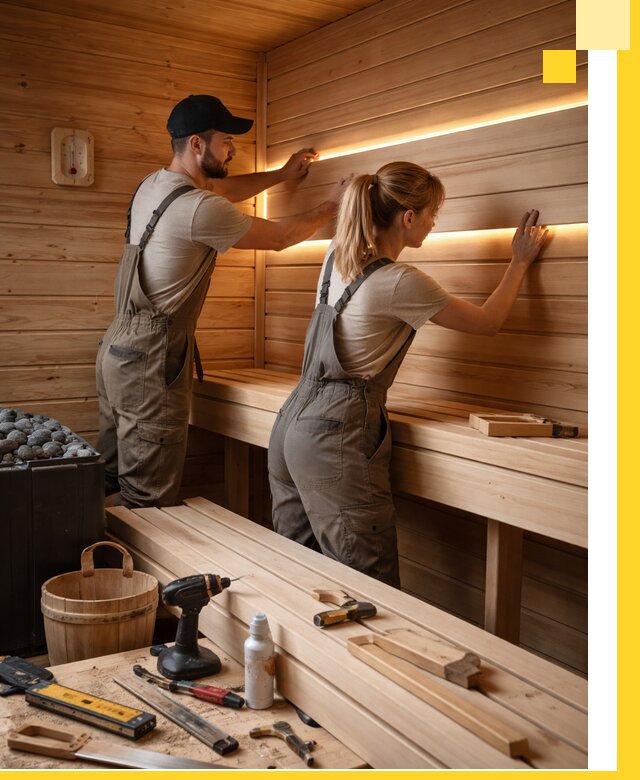 Дизайн саун и бань под ключ с индивидуальным проектом в Кисловодске