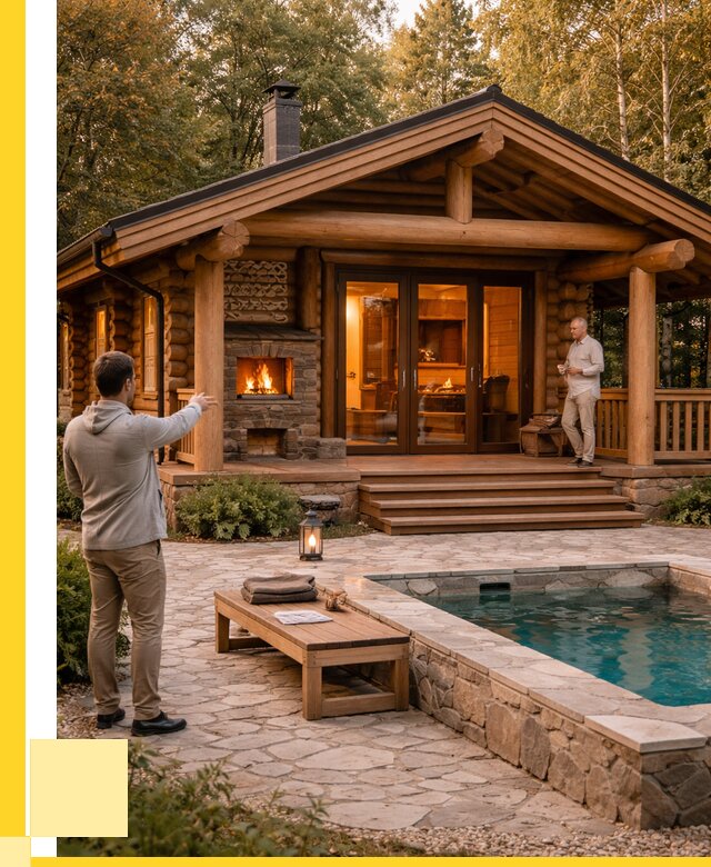 Проекты бань и хамам в Кисловодске от 26735 р. | ЭриданКсл