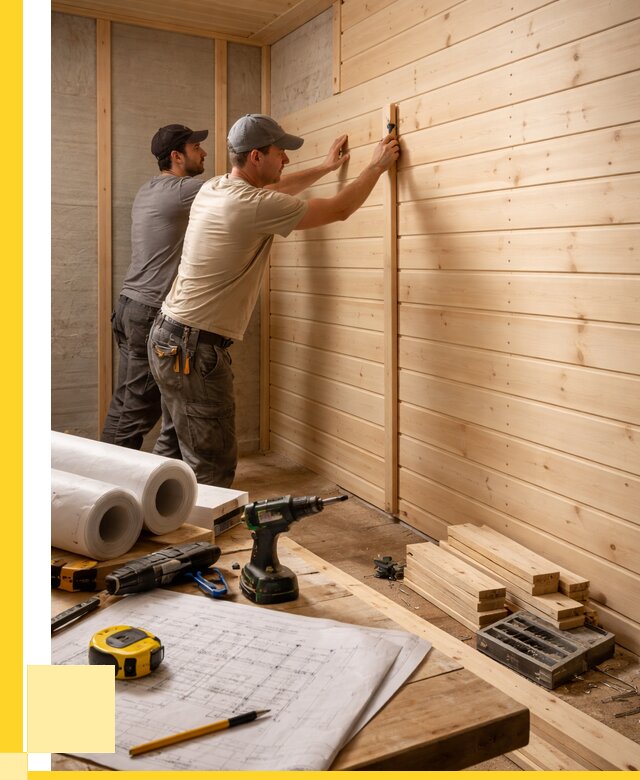 Обшивка бани вагонкой в Кисловодске от 1283 р., ЭриданКсл