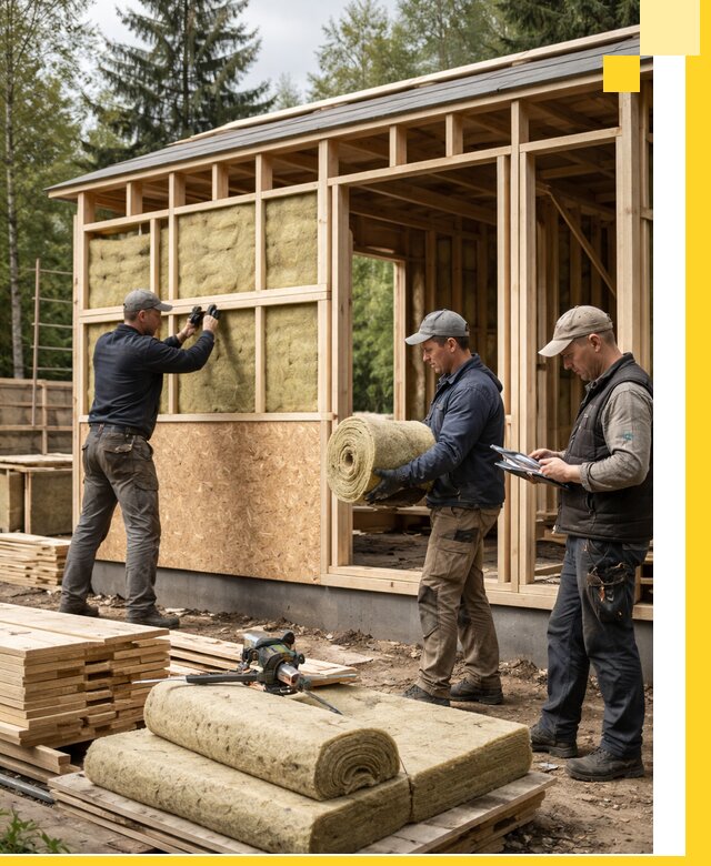 Проектирование и строительство каркасных бань в Кисловодске под ключ