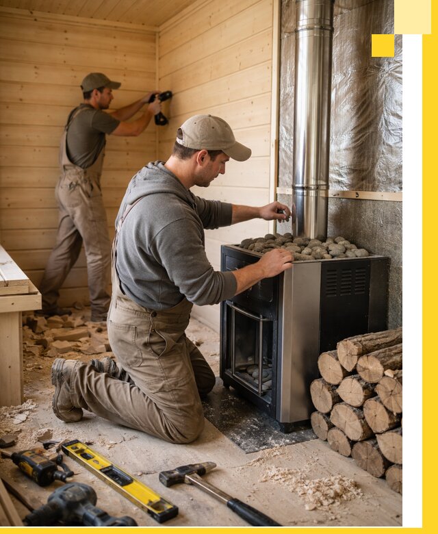 Строительство деревянных бань под ключ в Кисловодске проекты и монтаж