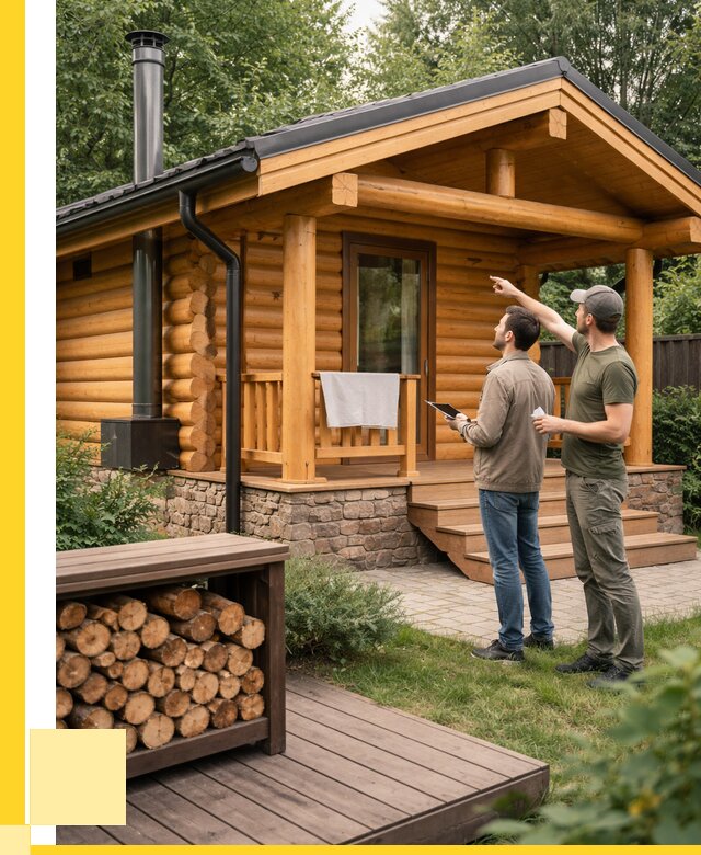 Бани для дачи под ключ в Кисловодске от 267350 р. | ЭриданКсл