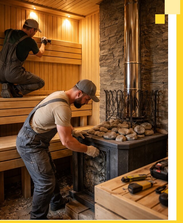 Комплексный дизайн бань, саун и зон отдыха в Кисловодске