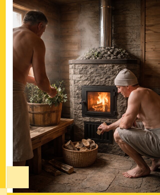 Банные печи под ключ в Кисловодске от 48123 р. | ЭриданКсл кирпичная