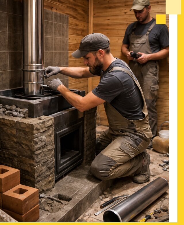 Изготовление и установка банных печей под ключ в Кисловодске