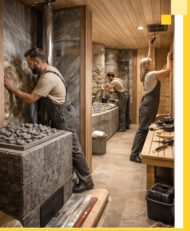Строительство бань и SPA процедур в Кисловодске под ключ и отделкой