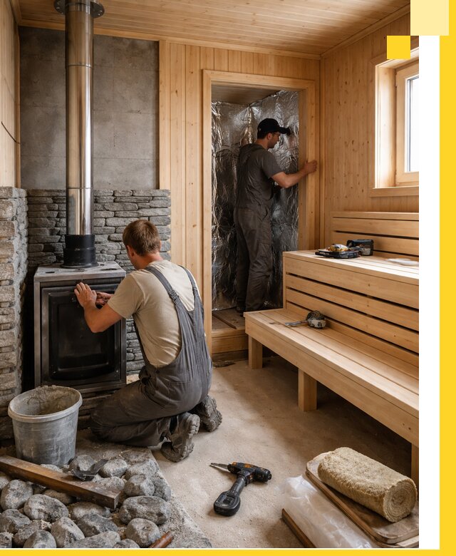 Строительство и изготовление бань под ключ в Кисловодске