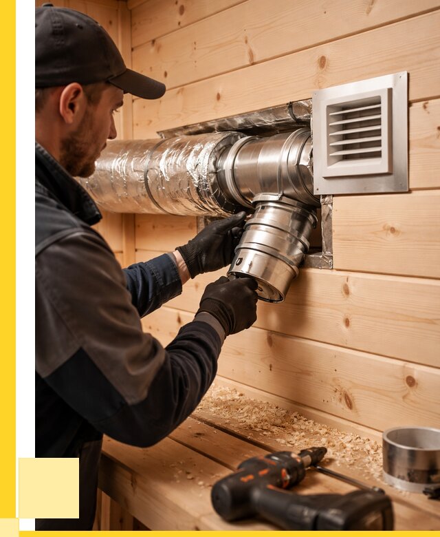 Монтаж вентиляции бани в Кисловодске от 12833 р. | ЭриданКсл