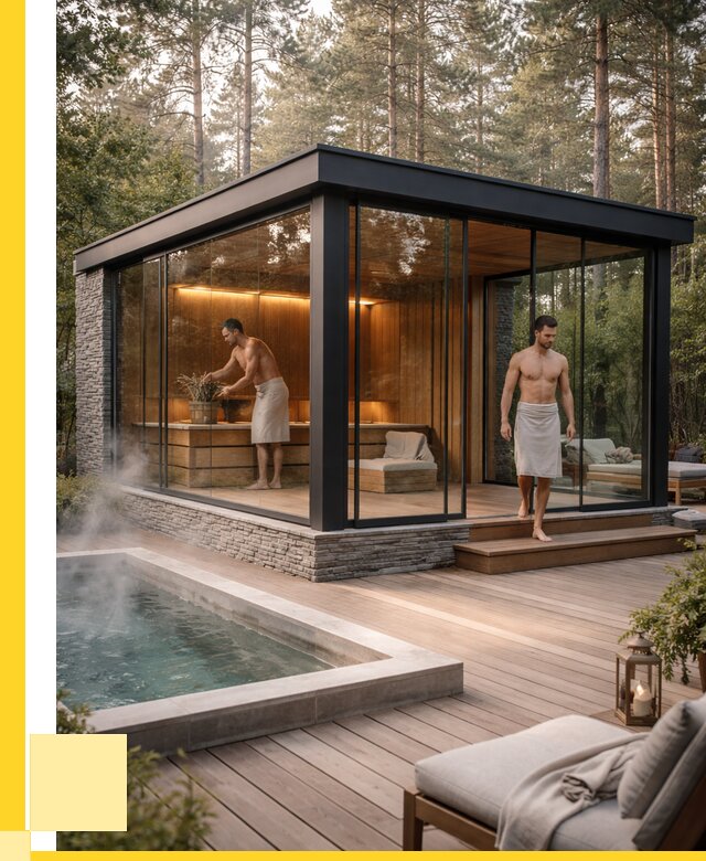 Стеклянные бани и двери в Кисловодске от 481230 р. | ЭриданКсл