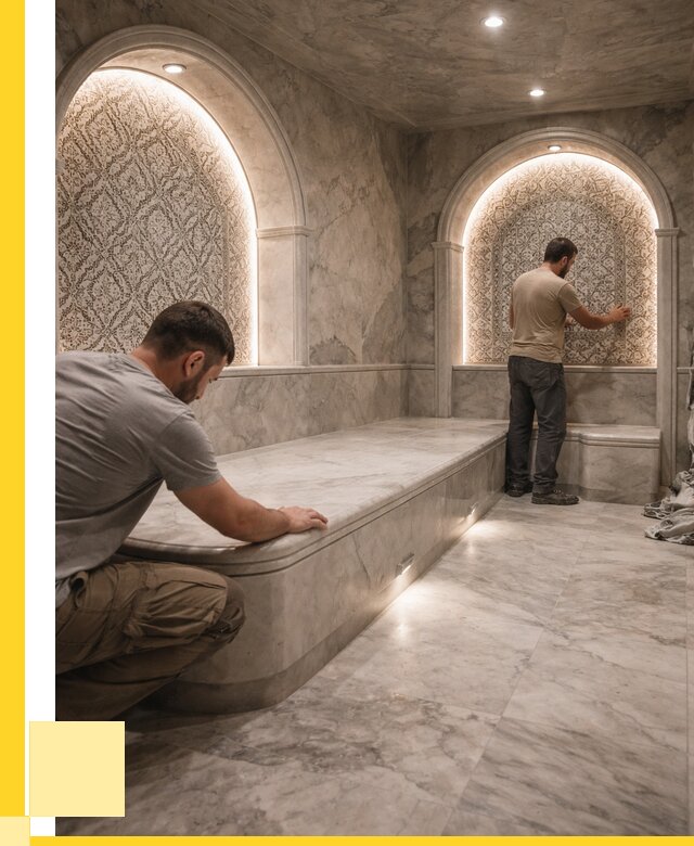 Турецкие бани под ключ в Кисловодске от 267350 р. | ЭриданКсл