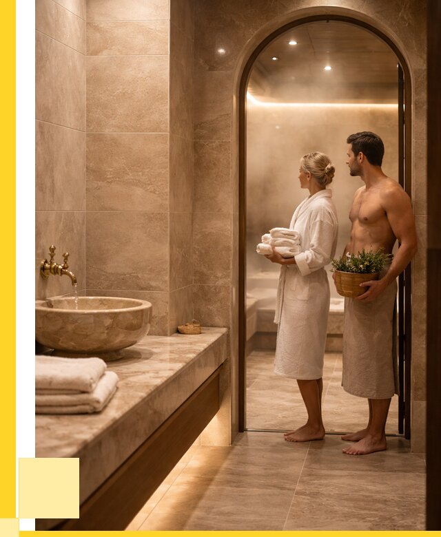 Проект и монтаж сауны и хамама в Кисловодске от 374290 р., ЭриданКсл