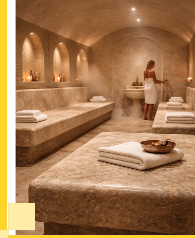 Лежаки для хамама в Кисловодске под ключ от 37429 р. | ЭриданКсл