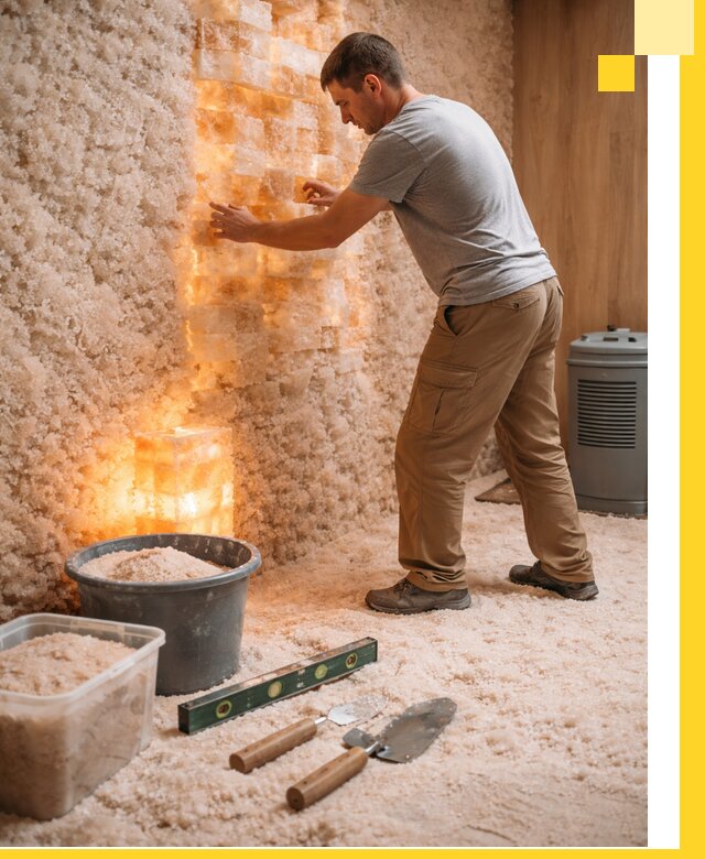 Проектирование и монтаж соляных комнат в Кисловодске под ключ